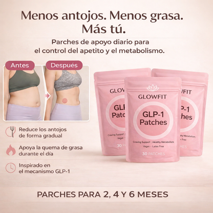✨ GLOWFIT™GLP-1✨ Reduce el Apetito y Pierde Peso SIN Dietas Estrictas Ni Gimnasio