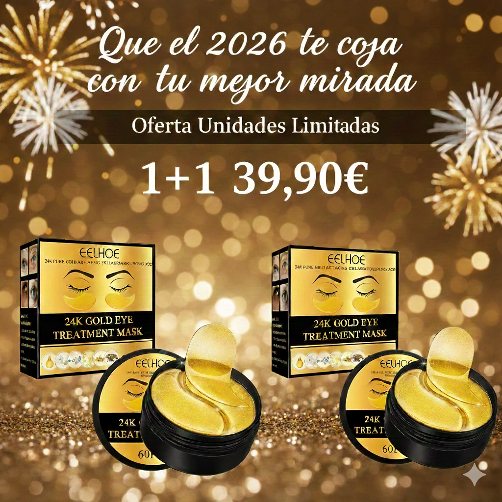 🎁1+1 GRATIS🎁 Golden Aura✨Ilumina Tu Mirada al Instante!!
