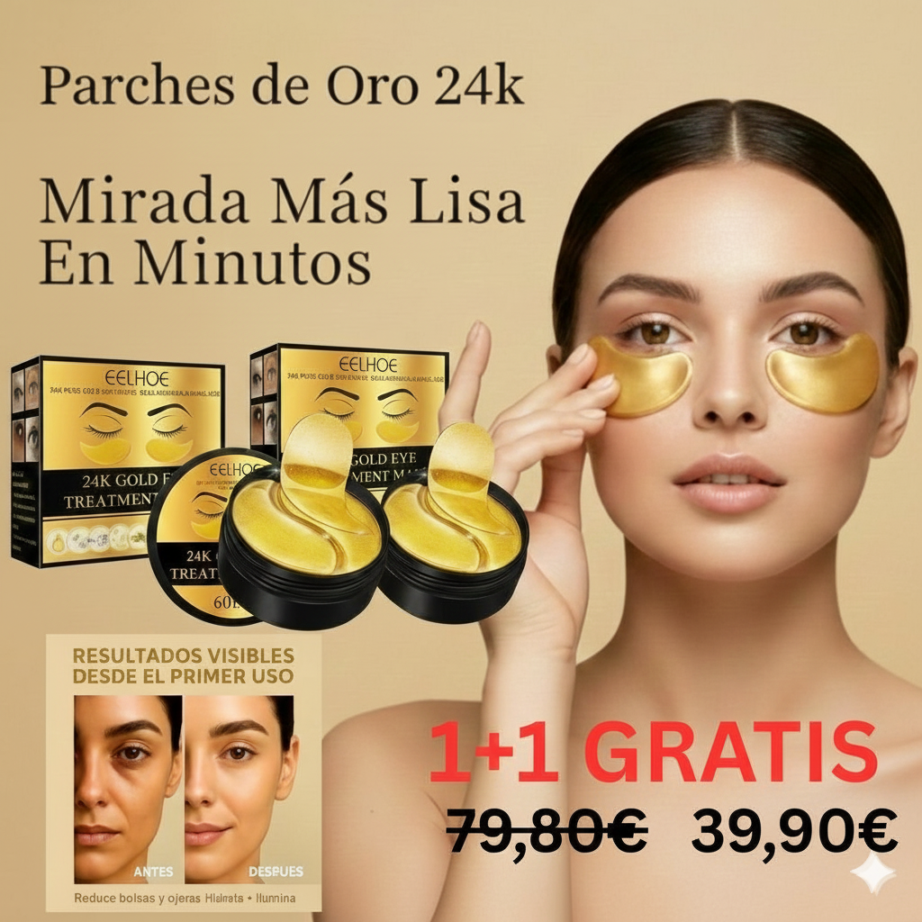 🎁1+1 GRATIS🎁 Golden Aura✨Ilumina Tu Mirada al Instante!!