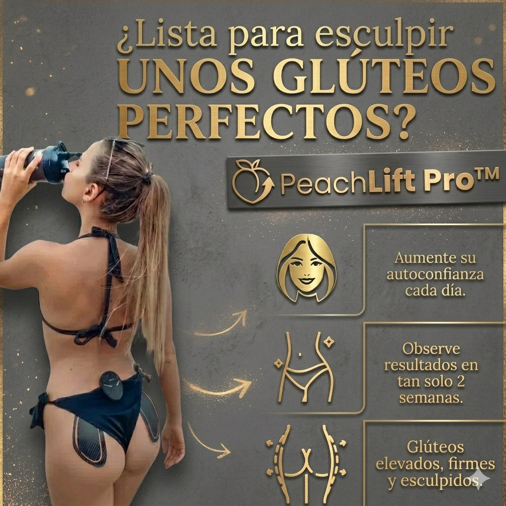 🍑PeachLift Pro™🍑El método en casa que está ayudando a miles de mujeres a levantar y tonificar sus glúteos sin gimnasio