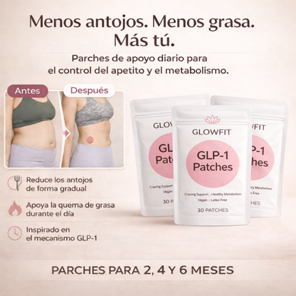✨ GLOWFIT™✨ GLP-1✨Reduce el Apetito y Pierde Peso SIN Dietas Estrictas Ni Gimnasio