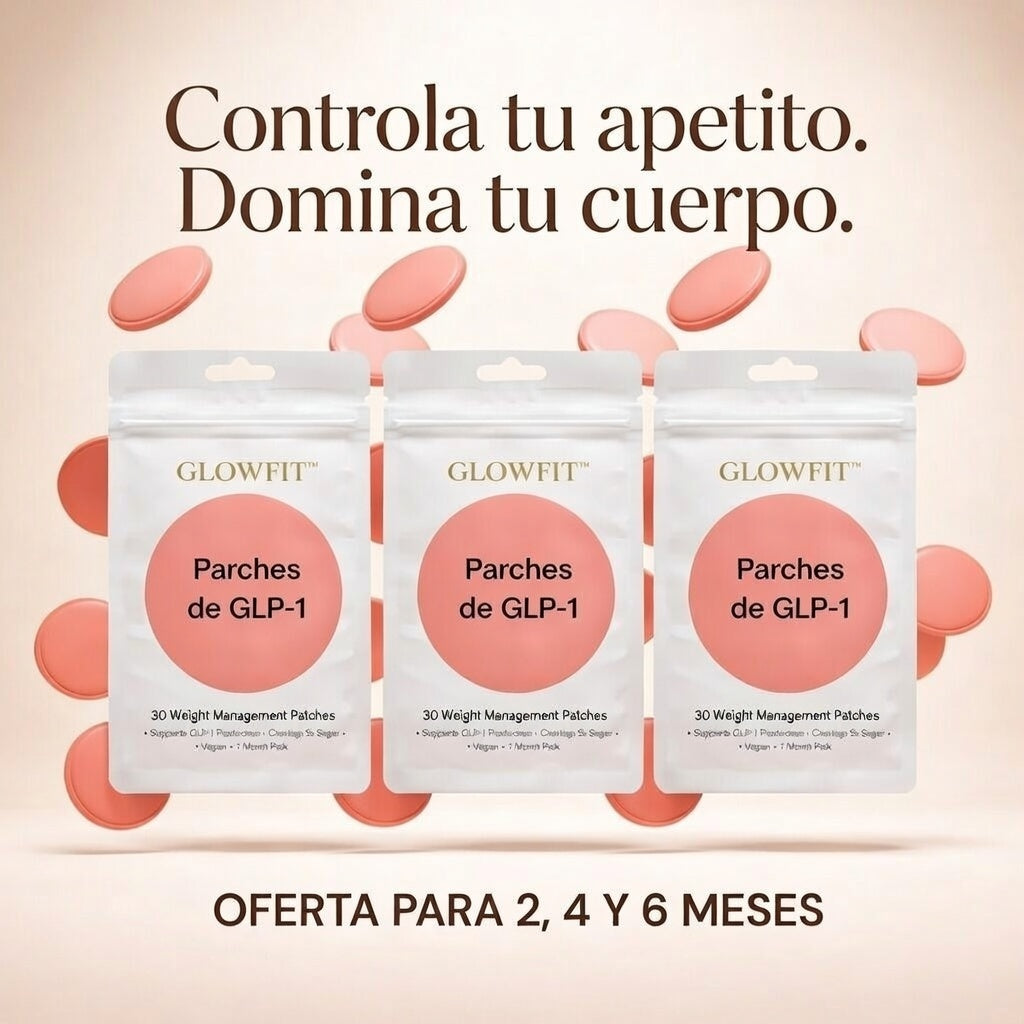 ✨ GLOWFIT™GLP-1✨ Reduce el Apetito y Pierde Peso SIN Dietas Estrictas Ni Gimnasio